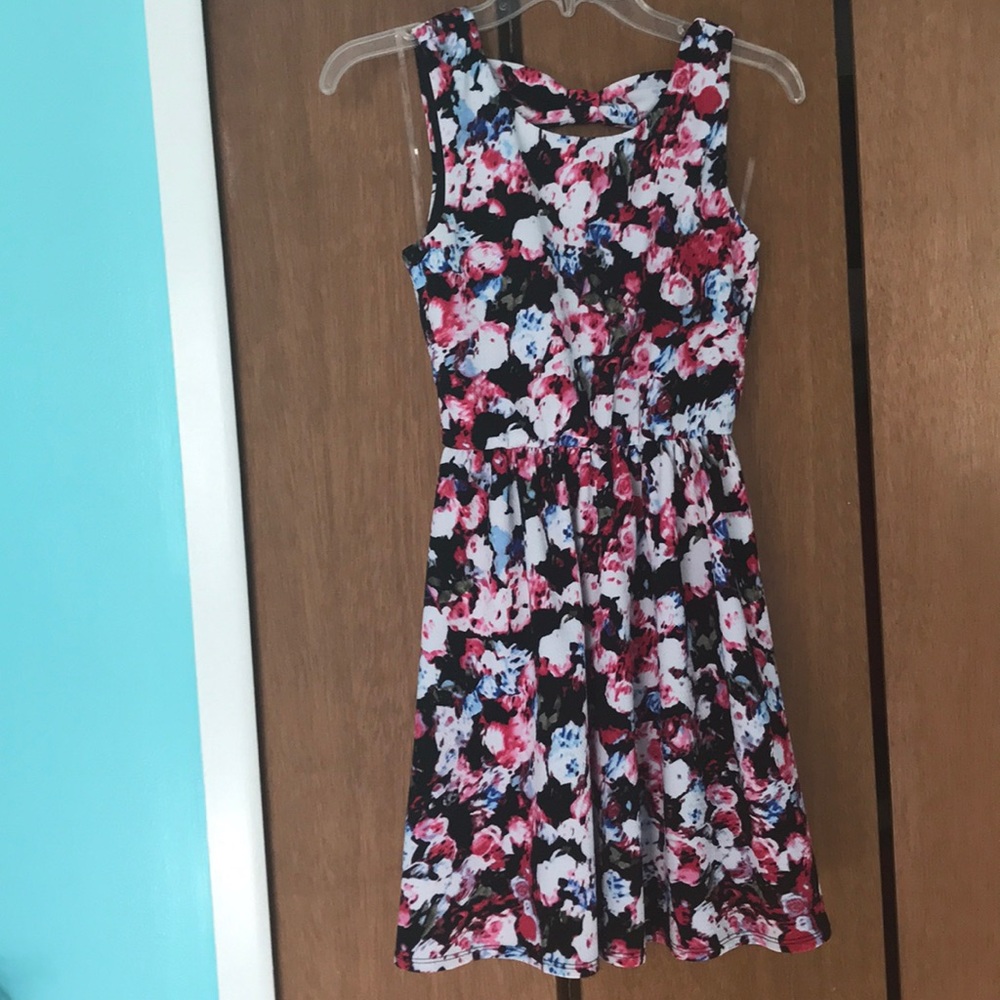 Floral skater dress
